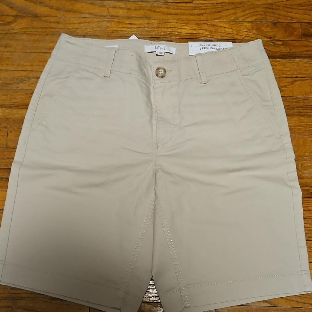 LOFT Beige Shorts